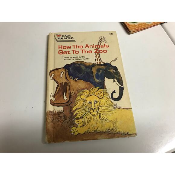 VINTAGE Easy Reader Books: Circus Alphabet; How the Animals Get to the Zoo, 1965 - Picture 7 of 14